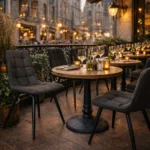 Horeca-Stoel-BISTRO-Antraciet-Microvezel