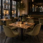 Horeca-Stoel-CARA-Leger-Groen-Velvet-Fluweel