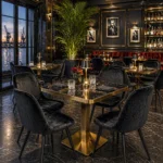 Horeca-Stoel-CARA-zwart-Velvet-Fluweel