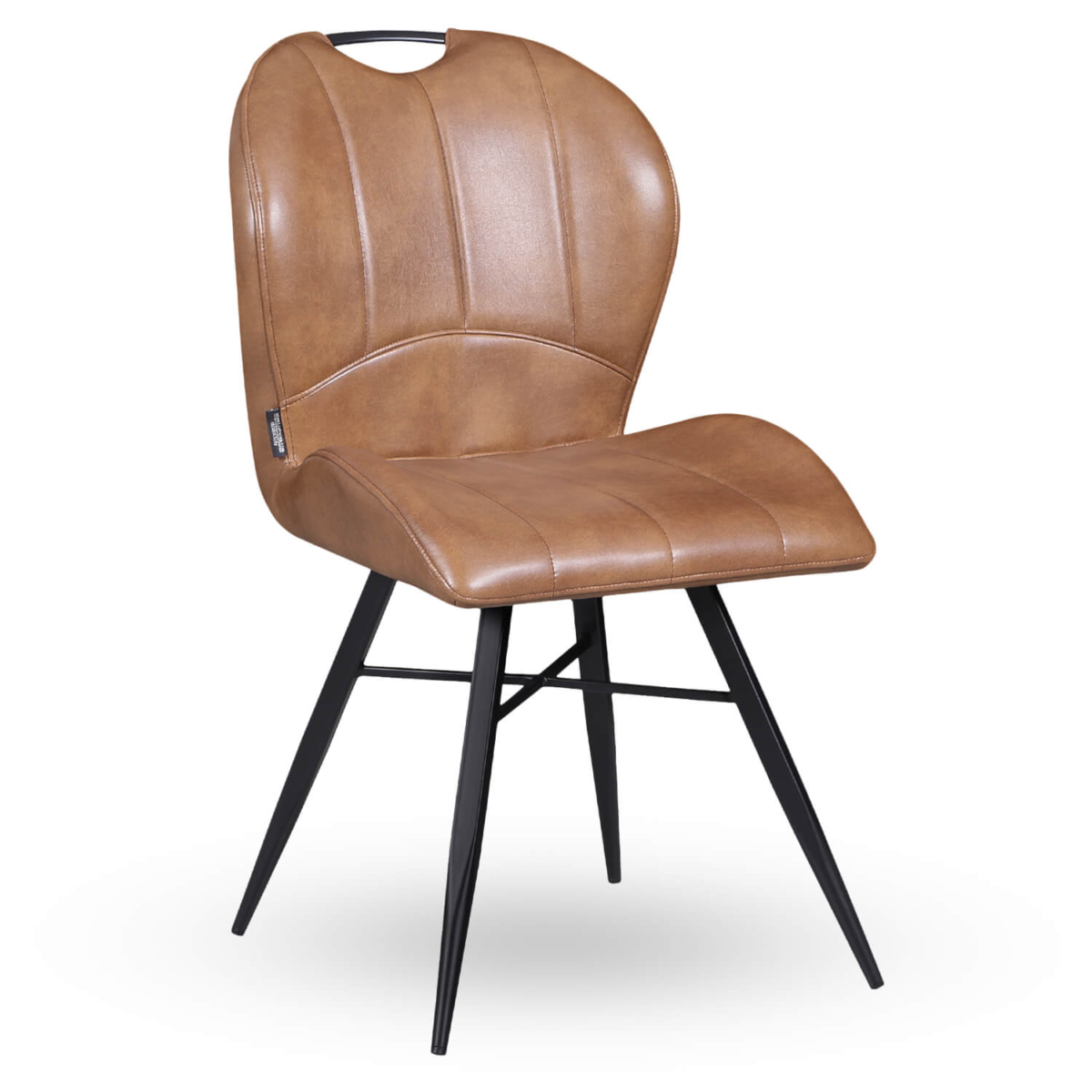 Horeca-Stoel-ELITE-Cognac-Kunstleer Horeca-Stoel-ELITE-Cognac-Kunstleer