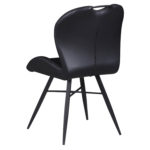 Horeca Stoel - ELITE - Zwart Vintage Kunstleer - Afbeelding 6