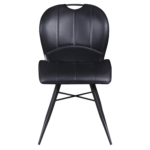 Horeca Stoel - ELITE - Zwart Vintage Kunstleer - Afbeelding 4