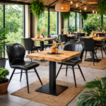 Horeca-Stoel-ELITE-zwart-Kunstleer