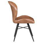 Chaise de Restaurant - ELITE - Simili Cuir Vintage Cognac – Image 5