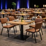 Horeca-Stoel-GUSTO-bruin-Kunstleer