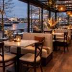 Horeca-Stoel-LILA-wit-Kunstleer-model-1