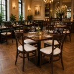 Horeca-Stoel-LILA-wit-Kunstleer-new