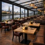 Horeca-Stoel-MEGAN-brown-Kunstleer