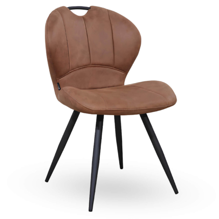 Horeca Stoel - MIRACLE - Cognac Vintage Microvezel