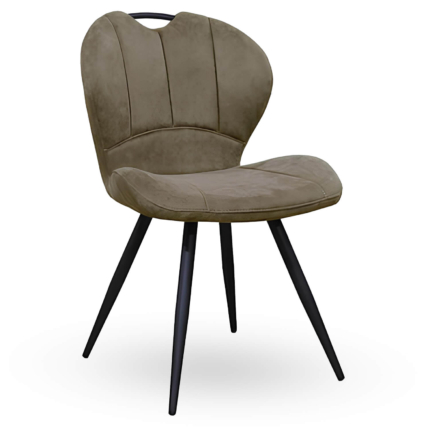 Horeca Stoel - MIRACLE - Olijf Vintage Microvezel