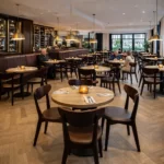 Horeca-Stoel-SOFIA-taupe-Kunstleer