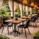 Horeca-Stoel-SPECTRA-zwart-Kunstleer