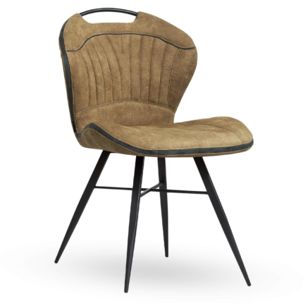 Horeca Stoel - SPLASH - Cognac Vintage Microvezel
