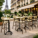 Horeca-Terras-Bar-Armstoel-MILANO-Beige-Kunststof