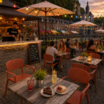 Terrasstoel-COMO-Armleuning-Stapelbaar-baksteen-Kunststof-new