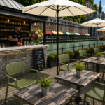 Terrasstoel-COMO-Armleuning-Stapelbaar-olijf-Kunststof-new