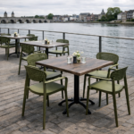 Terrasstoel-COMO-Stapelbaar-olijf-Kunststof