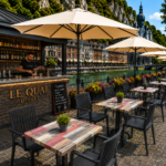 Terrasstoel-EVORA-Armleuning-Stapelbaar-Zwart-Kunststof-neww