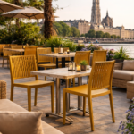 Terrasstoel-EVORA-Stapelbaar-camel-Kunststof