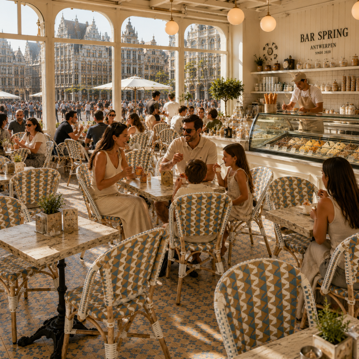 Terrasstoel-MONICA-Stapelbaar-Mint-Wit-Rattan-5