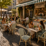 Terrasstoel-MONICA-Stapelbaar-Mint-Zwart-Rattan-10