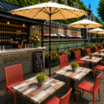 Terrasstoel-PORTO-Stapelbaar-rood-Kunststof-neww
