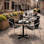Terrasstoel-U507-Armleuning-stapelbaar-Zwart-Rattan-new-2