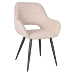 Horeca-Armstoel-FLORE-Naturel-Vintage-Boucle