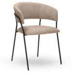 Horeca-Armstoel-LUUK-Klei-Vintage-Elite-Stof