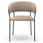 Horeca Armstoel - LUUK - Klei Vintage Elite Stof - Afbeelding 4