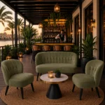 Horeca-Fauteuil-Lounge-Stoel-LETO-Olijf-Microvezel