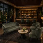 Horeca-Lounge-Bank-MARGARITA -olijf-Velvet-Fluweel-new