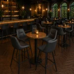 Horeca-Metalen-Barstoel-LUCIANO-zwart-kunstleer-new-2