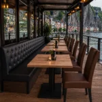 Horeca-Stoel-ROKO-Bruin-Kunstleer