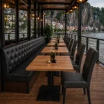 Horeca-Stoel-ROKO-zwart-Kunstleer