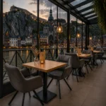 Horeca-Armstoel-NELSON-Antraciet-Microvezel