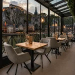 Horeca-Armstoel-NELSON-grijs-Microvezel