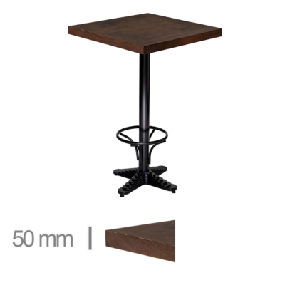 Horeca-Mangohout-Statafel-70x70-Hoogte-108-cm