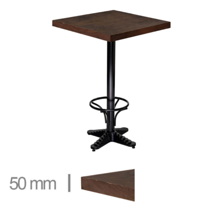 Horeca-Mangohout-Statafel-70x70-Hoogte-108-cm