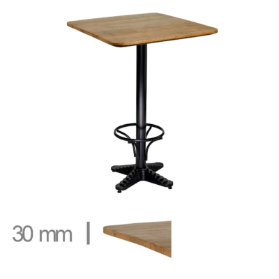 Horeca-Mangohout-Statafel-70x70-Hoogte-108-cm