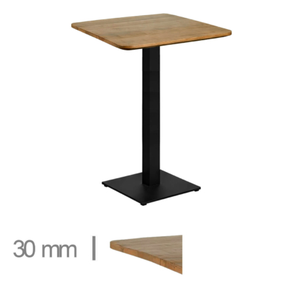 Horeca-Mangohout-Statafel-Met-Onderstel-70x70-Hoogte-113-cm