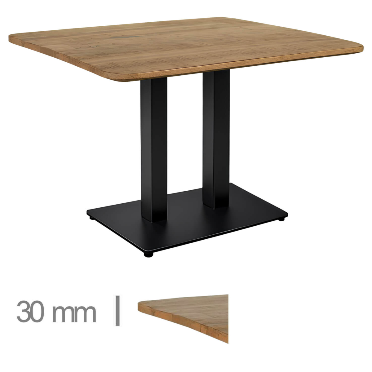 Horeca-Mangohout-Tafel-Met-Onderstel-70x120cm-B-341 Horeca-Mangohout-Tafel-Met-Onderstel-70x120cm-B-341