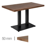 Horeca-Mangohout-Tafel-Met-Onderstel-70×120 cm-1