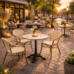Terrasstoel-DIVA-Armleuning-Stapelbaar-Creme-Rattan-neww