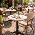 Terrasstoel-MILANO-Armleuning-Stapelbaar-latte-2