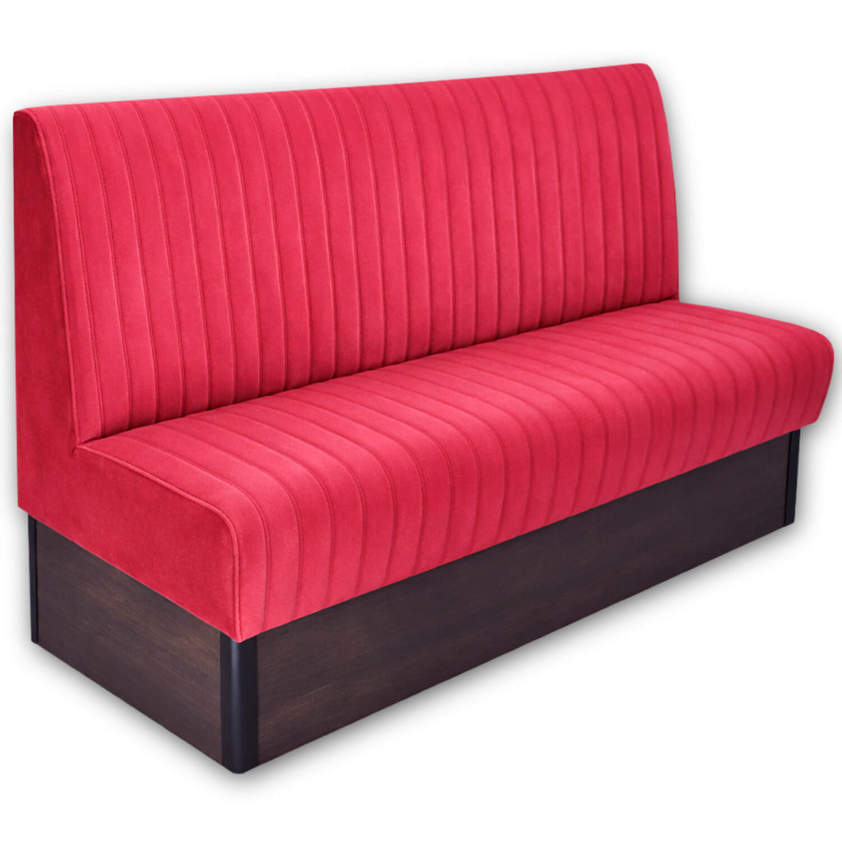 Horeca-Eetbank-Atlas-Velvet-Fluweel-Bordeaux-160-cm