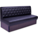 Horeca-Eetbank-Capiton-Kunstleer-Met-Kristallen-Knopen-160-cm