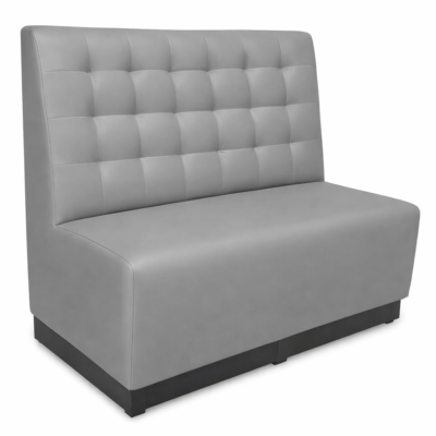 Horeca Eetbank - ECO LUNA - Grijs Kunstleer