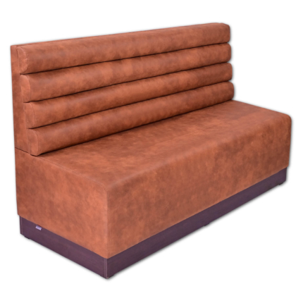 Horeca-Eetbank-Ibiza-Microvezel-Cognac-160-cm