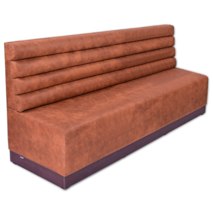 Horeca-Eetbank-Ibiza-Microvezel-Cognac-200-cm